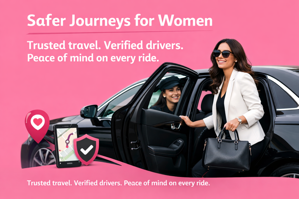 Why Women-Only Taxis Are Safer in the UK: What Every Female Passenger Should Know