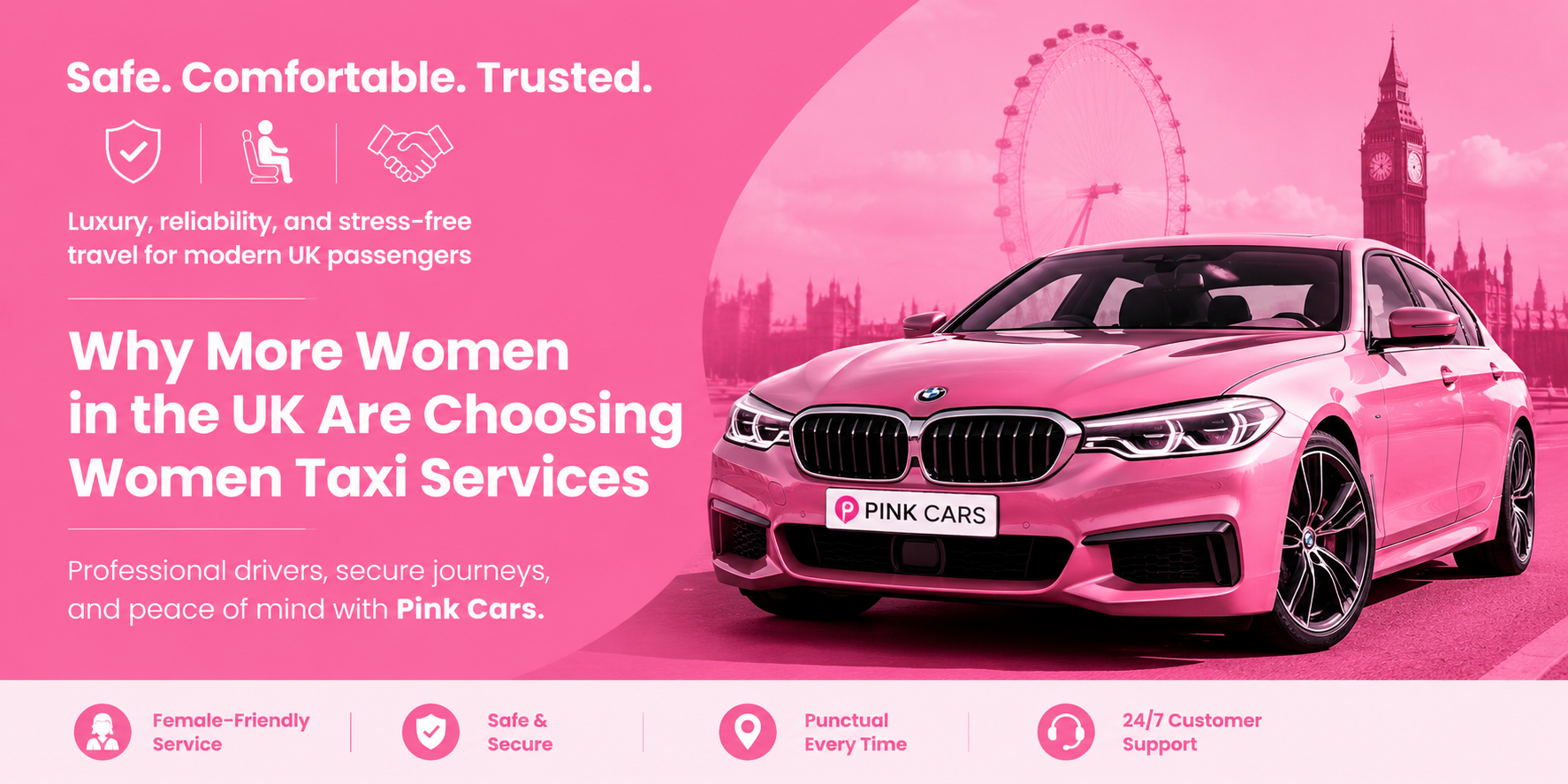Why Women Taxi Services Are Rising Across the UK